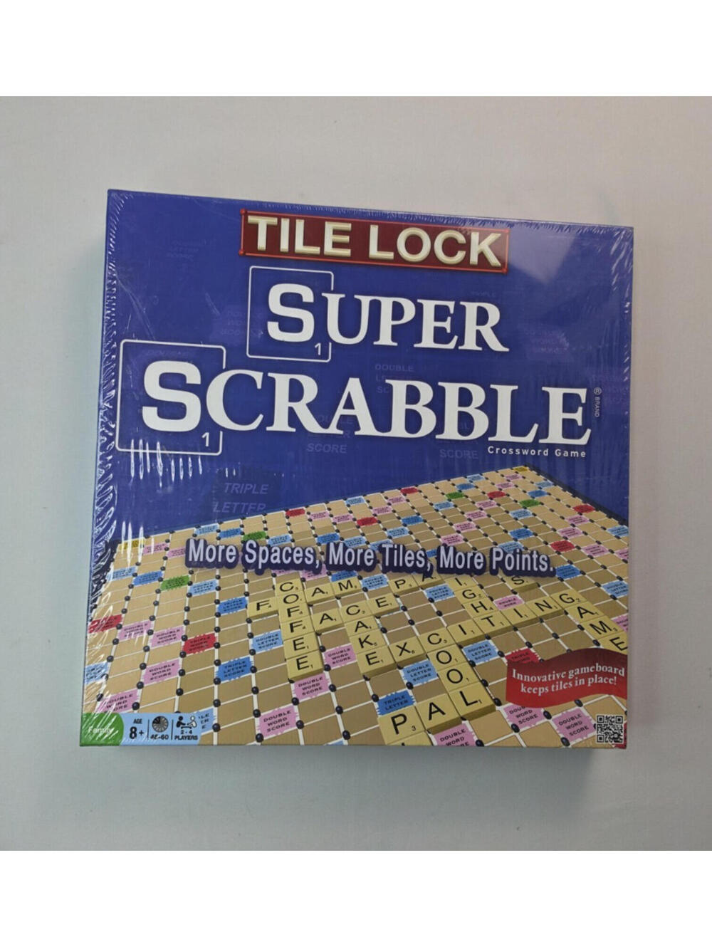 Tile Lock Super Scrabble 2011 Deluxe Edition Crossword Game NEW SEALED Hasbro